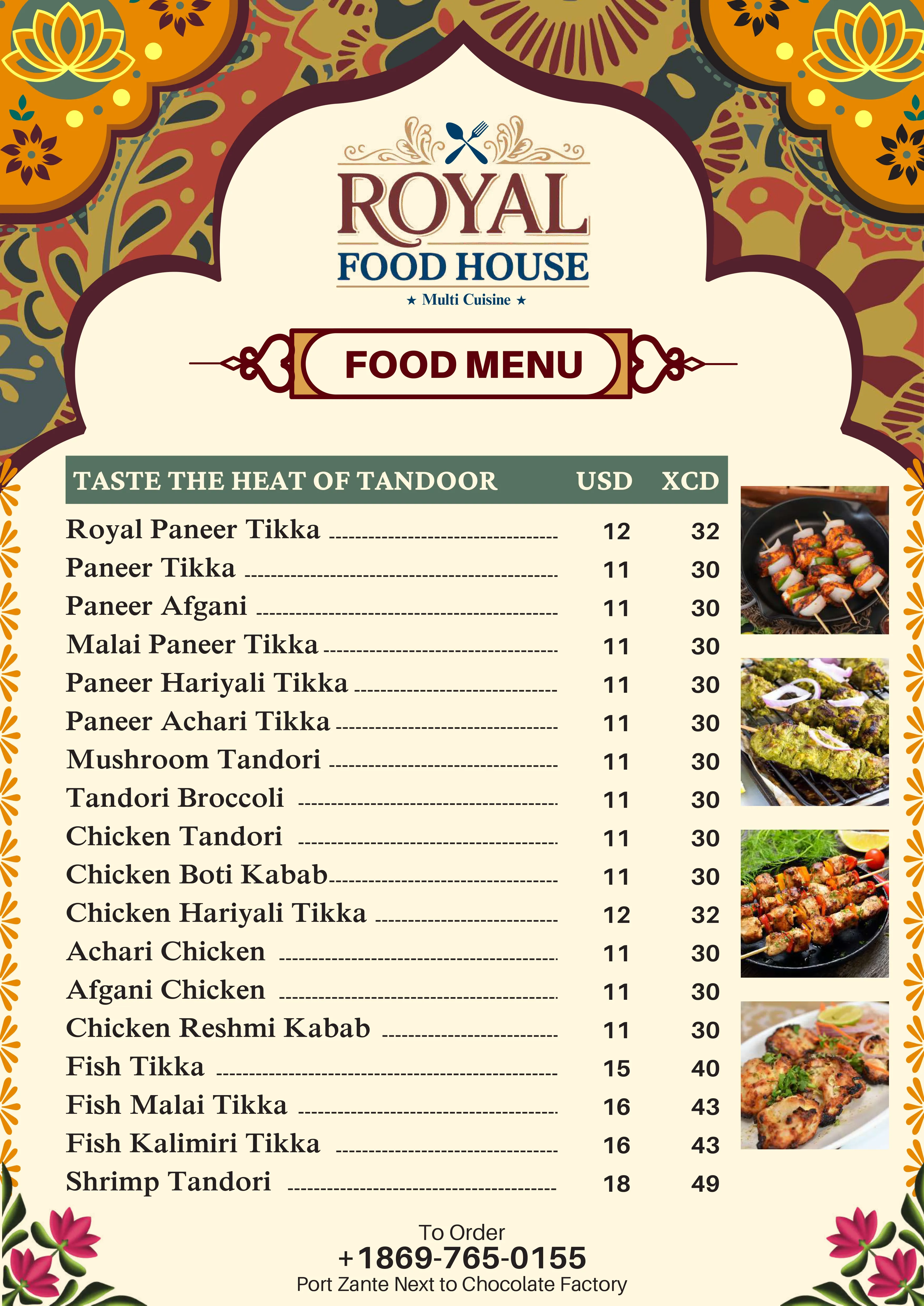 Royal Food House menu page 11