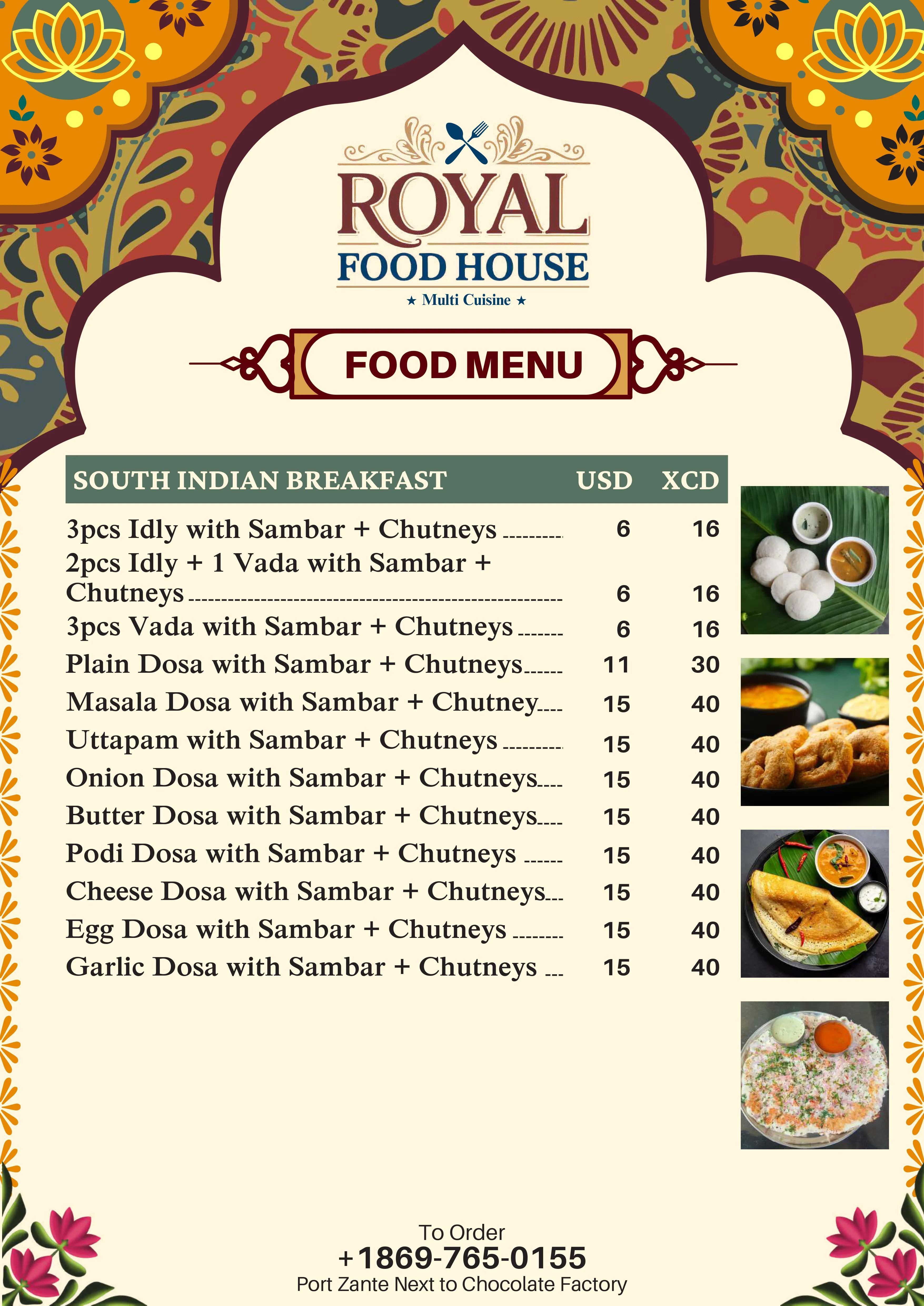 Royal Food House menu page 13