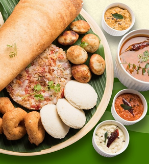 South Indian platter