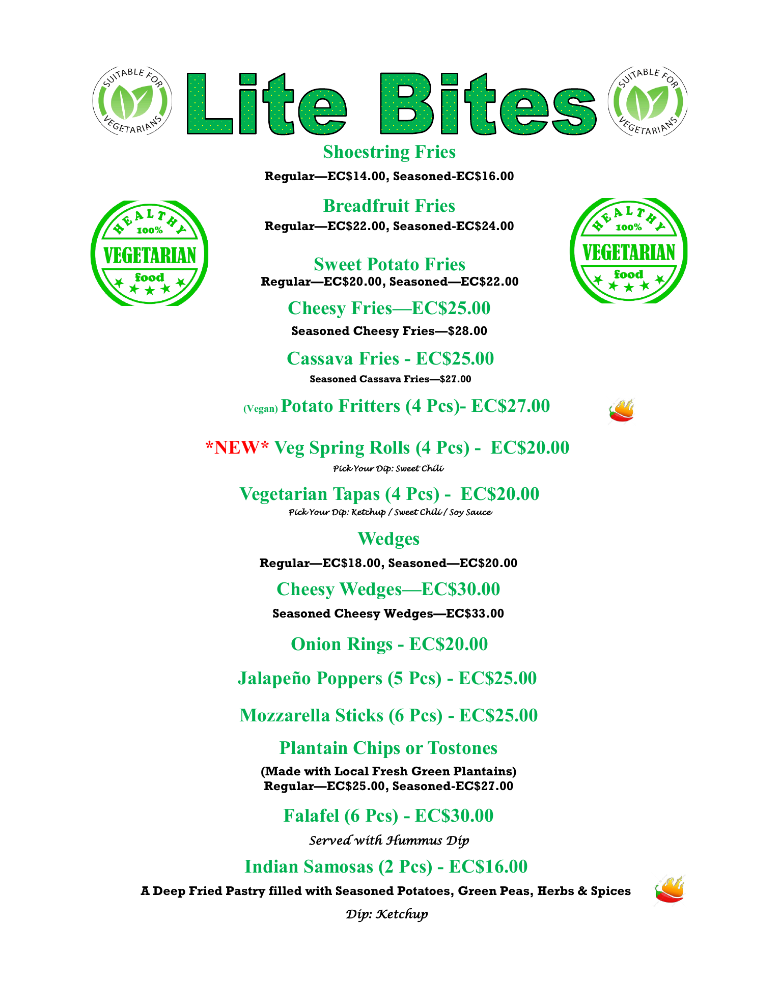 Shawarma King 3 menu page 8